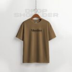 Waffle Drop Shoulder T-shirt - Muslim